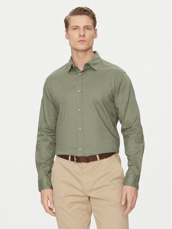 Jack & Jones Marškiniai · Žalia · Relaxed Fit