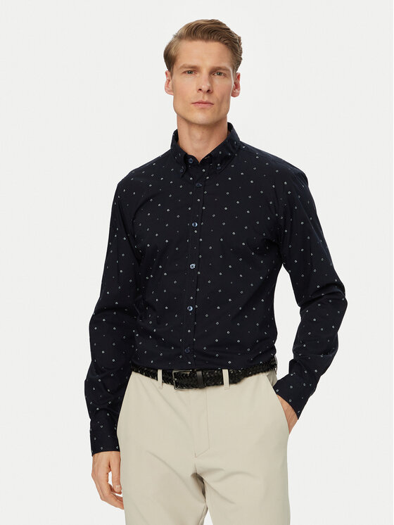 Kodas 20MAY BOSS Marškiniai · Tamsiai mėlyna · Regular Fit