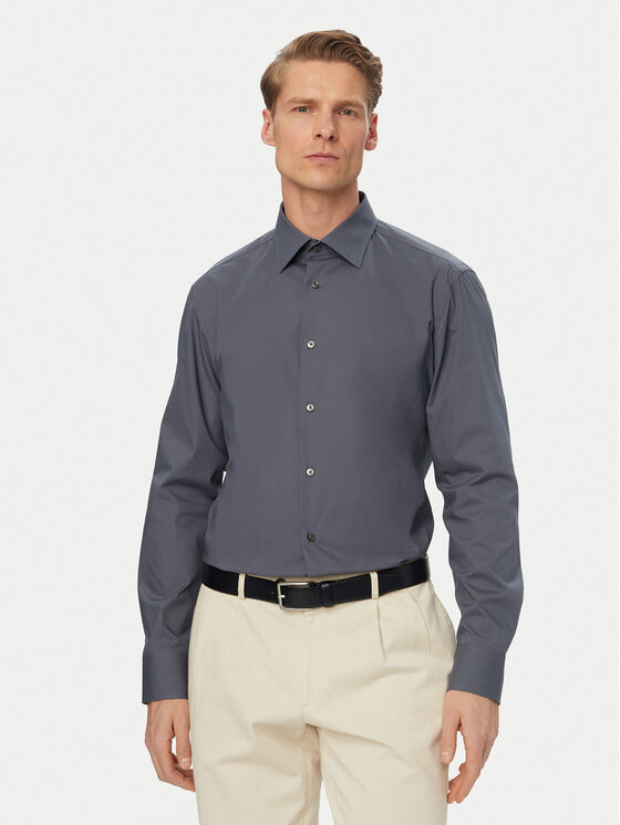 Kodas 20MAY BOSS Marškiniai · Mėlyna · Slim Fit