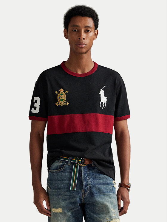 Kodas 20MAY Polo Ralph Lauren Marškinėliai · Juoda