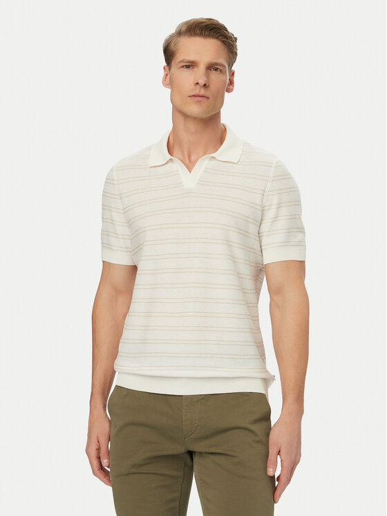 BOSS Polo marškinėliai · Balta
