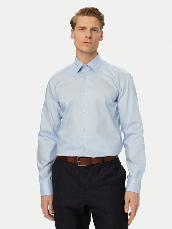 Kodas 20MAY BOSS Marškiniai · Šviesiai mėlyna · Slim Fit