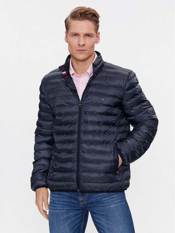 Tommy Hilfiger Demisezoninė striukė · Tamsiai mėlyna