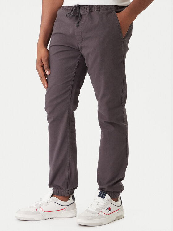 Kodas 20MAY Tommy Jeans Jogger kelnės · Pilka · Slim Fit