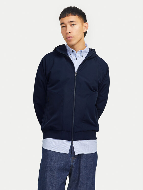 Jack & Jones Demisezoninė striukė · Tamsiai mėlyna