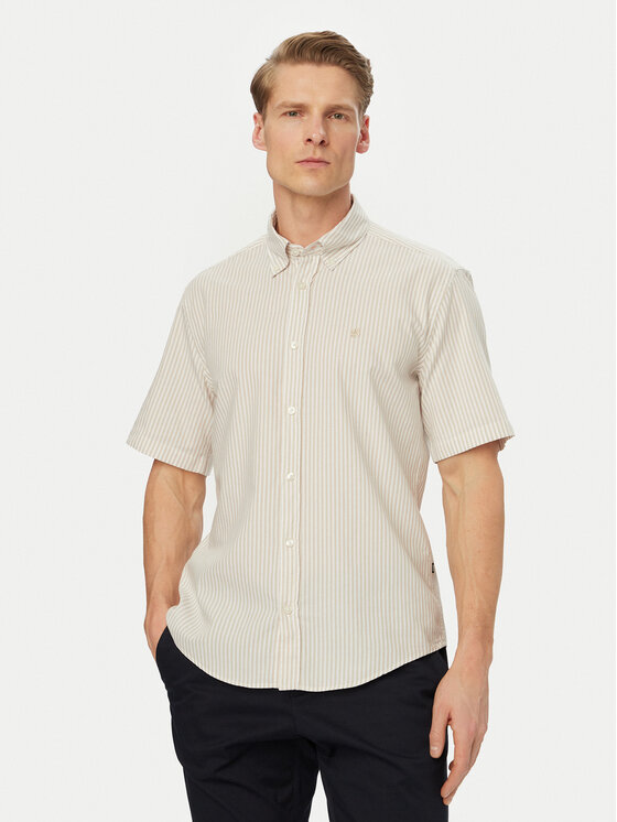 Kodas 20MAY BOSS Marškiniai · Smėlio · Regular Fit