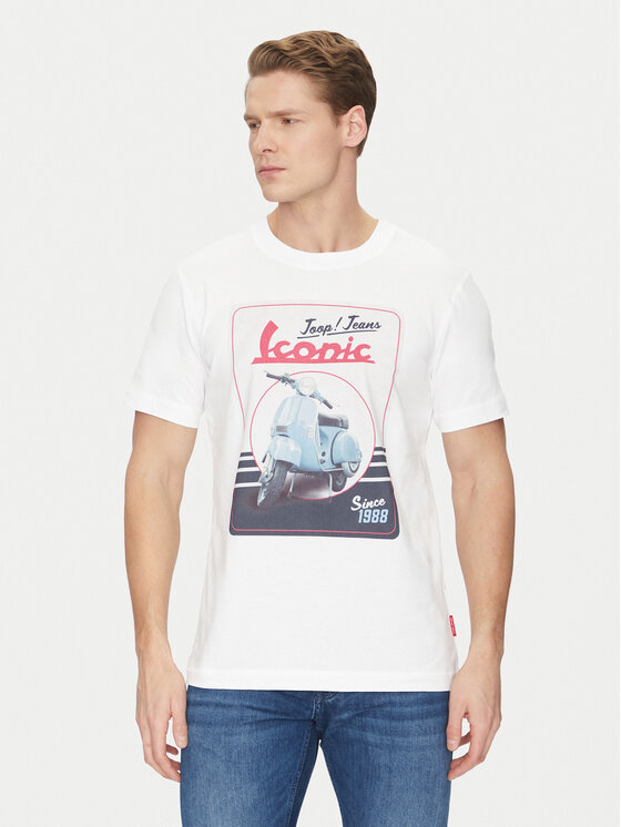 JOOP! Jeans Marškinėliai · Balta