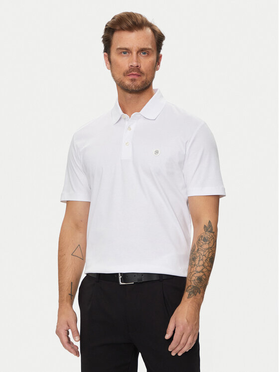 BOSS Polo marškinėliai · Balta