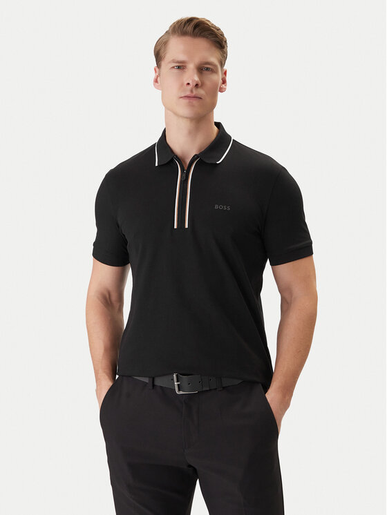 BOSS Polo marškinėliai · Juoda