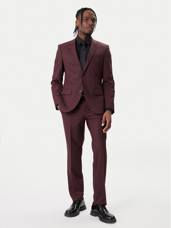 Kodas 20MAY HUGO Kostiumas · Ruda · Slim Fit