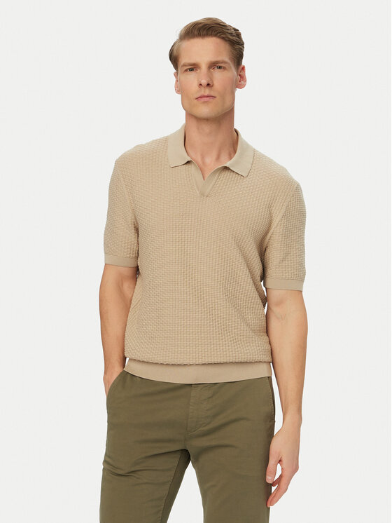 Kodas SUN15 BOSS Polo marškinėliai · Smėlio