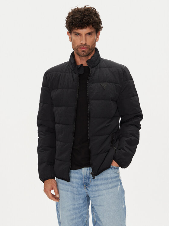 Guess Demisezoninė striukė · Juoda