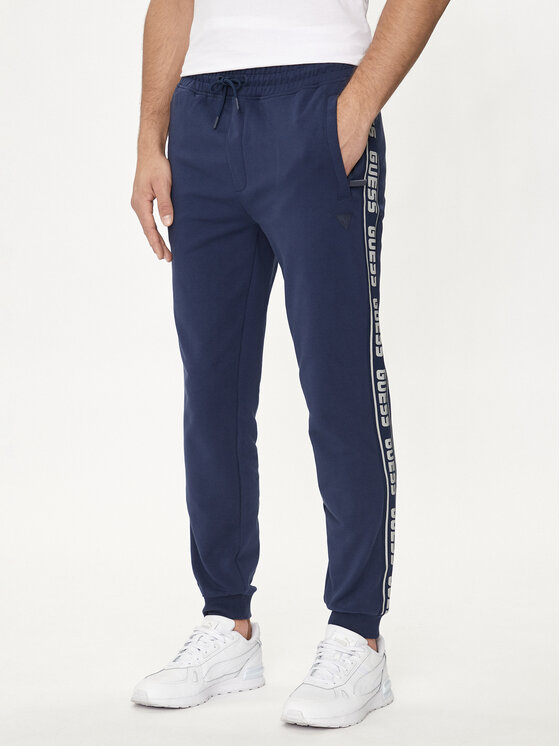 Guess Sportinės kelnės · Tamsiai mėlyna · Regular Fit