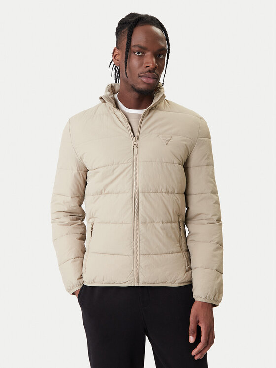 Guess Demisezoninė striukė · Smėlio