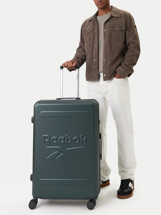 Kodas 20MAY Reebok Didelis lagaminas · Žalia