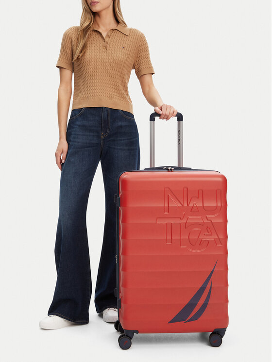 Nautica Didelis lagaminas · Raudona