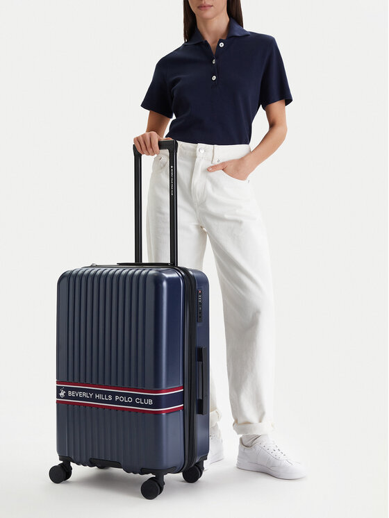 Beverly Hills Polo Club Vidutinio dydžio lagaminas · Tamsiai mėlyna