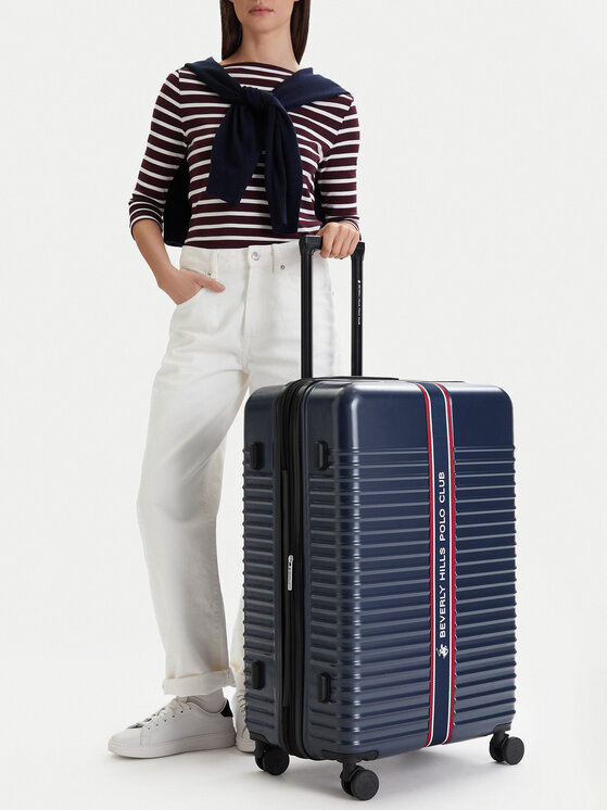 Beverly Hills Polo Club Didelis lagaminas · Tamsiai mėlyna