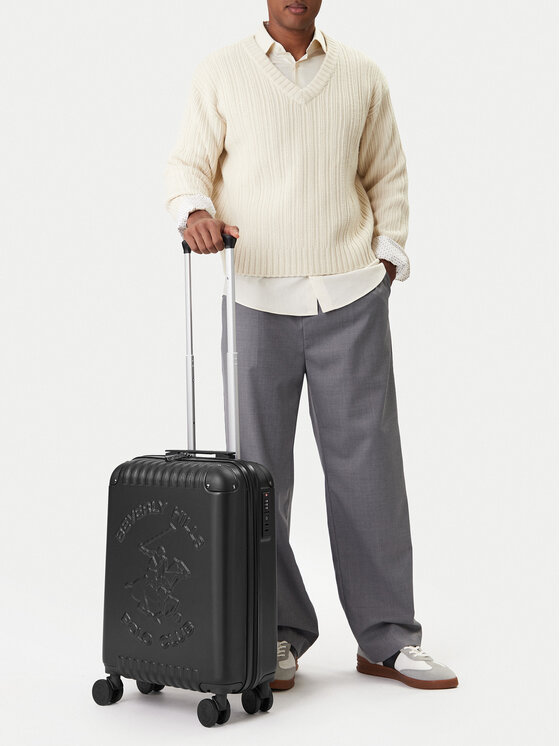 Beverly Hills Polo Club Rankinio bagažo lagaminas · Juoda