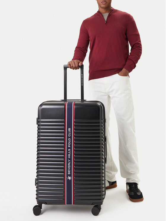 Beverly Hills Polo Club Didelis lagaminas · Tamsiai mėlyna