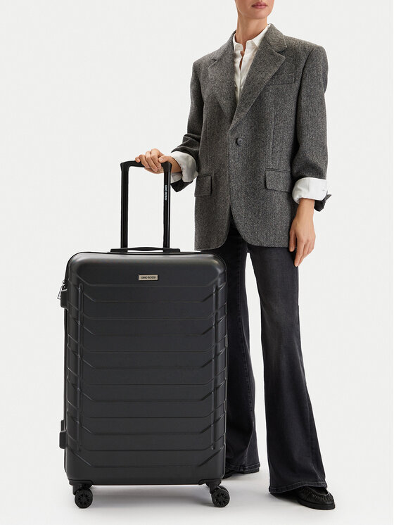 GINO ROSSI Didelis lagaminas · Juoda