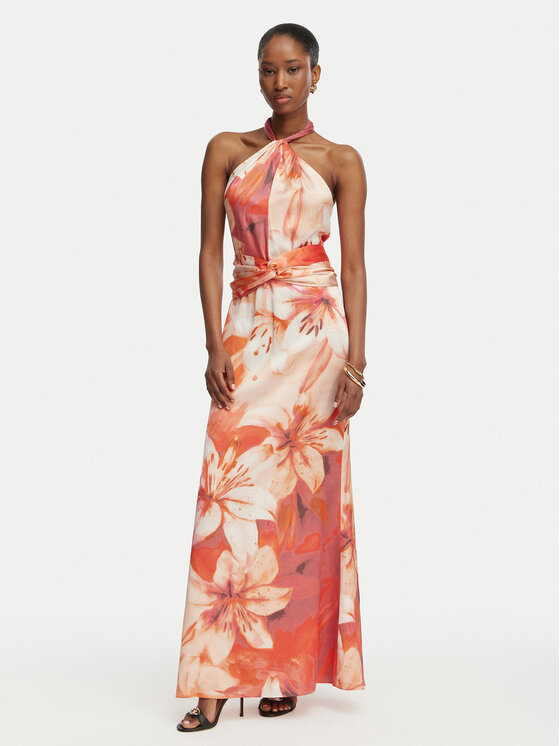 Kodas SUN15 Marciano Guess Kokteilinė suknelė · Oranžinė · Maksi