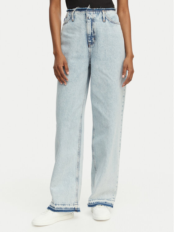 HUGO Džinsai · Šviesiai mėlyna · Relaxed Fit