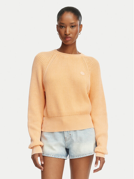 HUGO Megztinis · Šviesiai oranžinė · Regular Fit