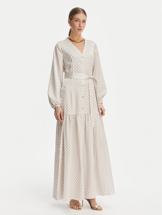 Kodas SUN15 Marciano Guess Marškinių tipo suknelė · Écru · Maksi