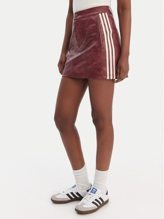 Kodas SUN15 adidas Dirbtinės odos sijonas · Vyšninė · Mini