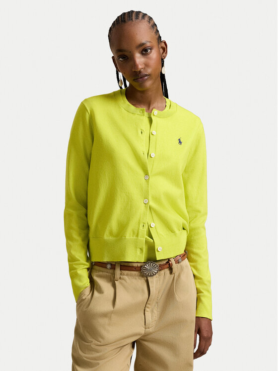 Polo Ralph Lauren Kardiganas · Žalia · Slim Fit