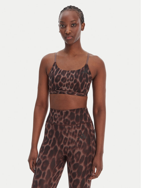 adidas Sportinė liemenėlė · Ruda