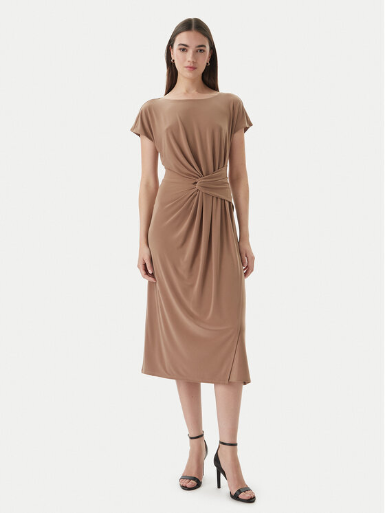 Kodas SUN15 Joseph Ribkoff Kasdieninė suknelė · Smėlio · Midi