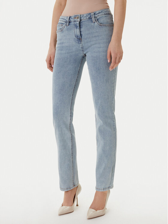 Morgan Džinsai · Mėlyna · Slim Fit