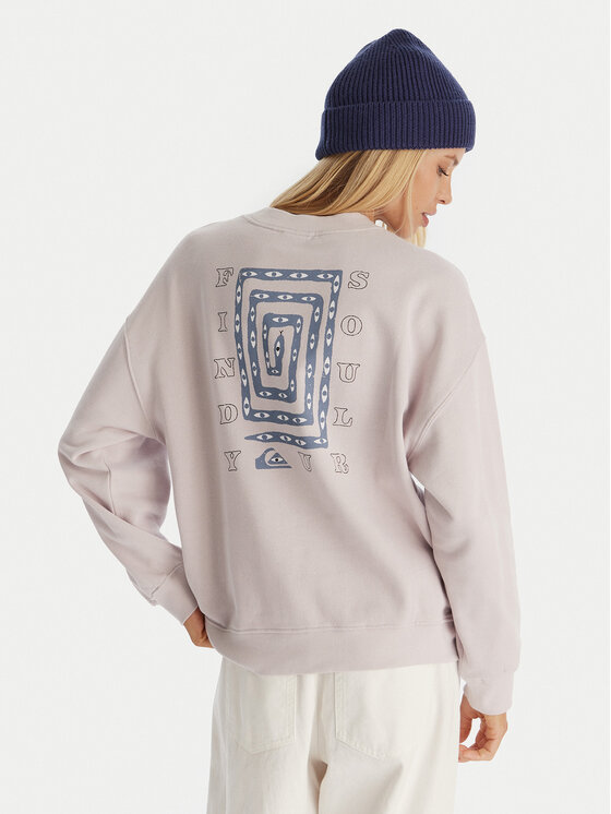 Quiksilver Džemperis · Violetinė · Oversize