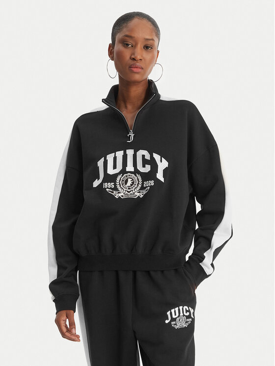 Juicy Couture Džemperis · Juoda · Relaxed Fit