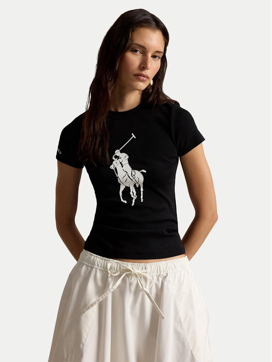 Kodas SUN15 Polo Ralph Lauren Marškinėliai · Juoda