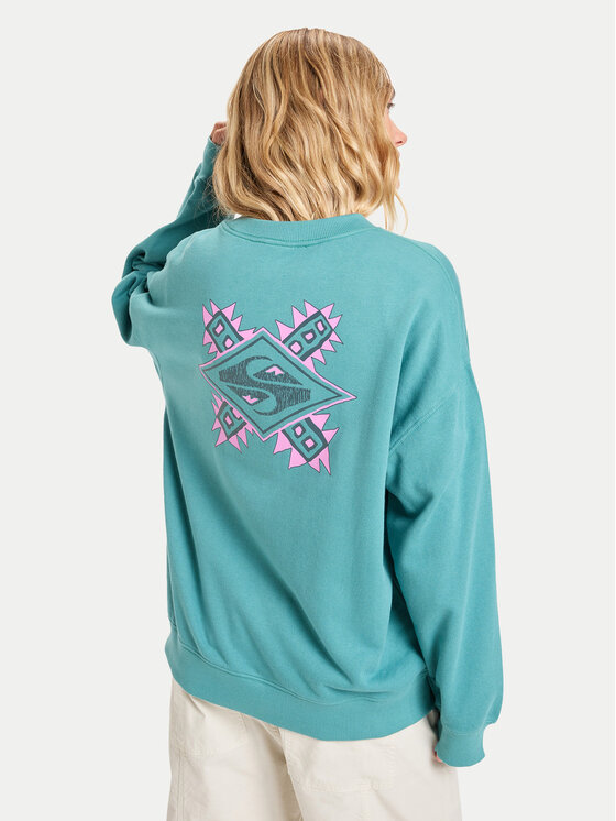 Quiksilver Džemperis · Mėlyna · Oversize