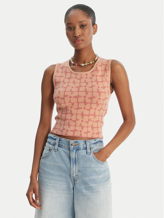 Kodas SUN15 RVCA Marškinėliai · Rožinė