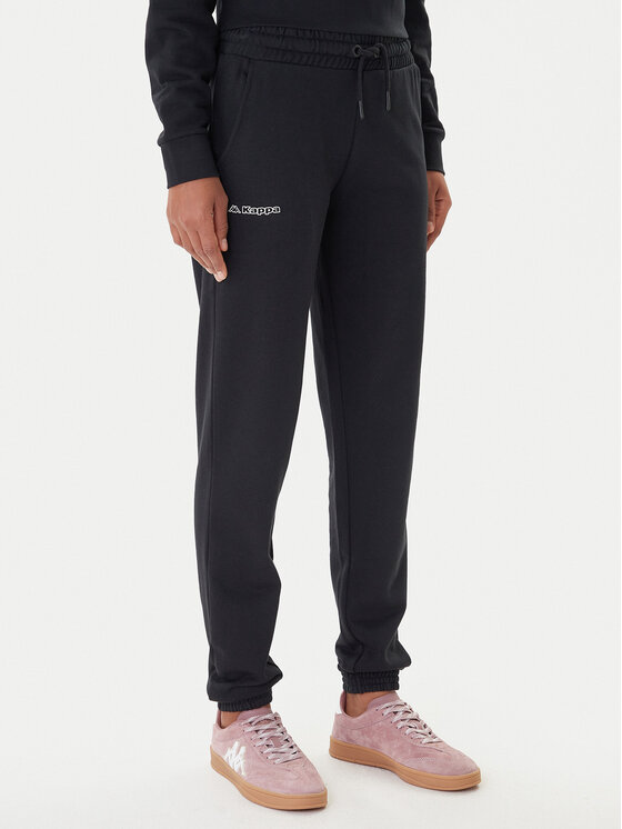 Kappa Sportinės kelnės · Juoda · Regular Fit