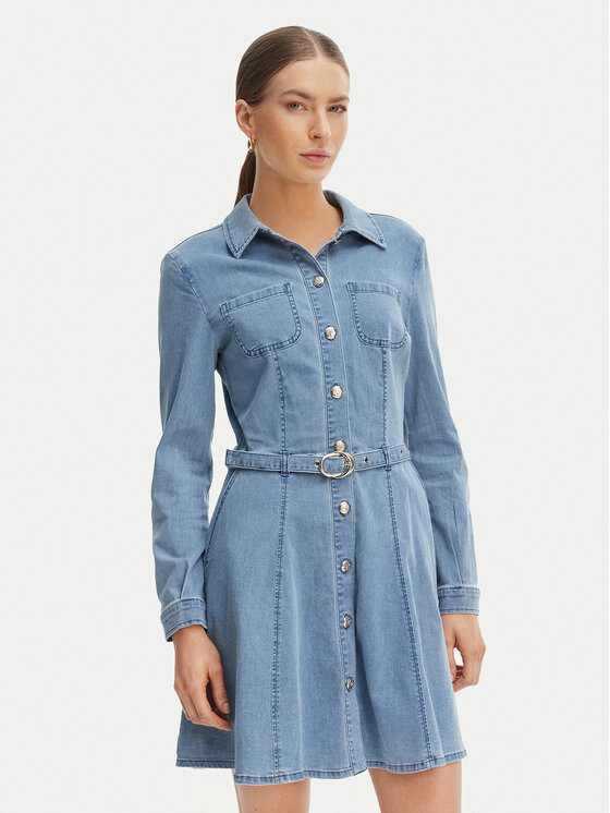 Kodas SUN15 Morgan Džinsinė suknelė · Mėlyna · Mini