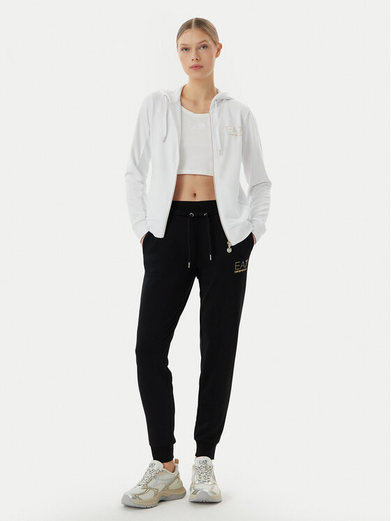 EA7 Emporio Armani Sportinis kostiumas · Balta · Relaxed Fit