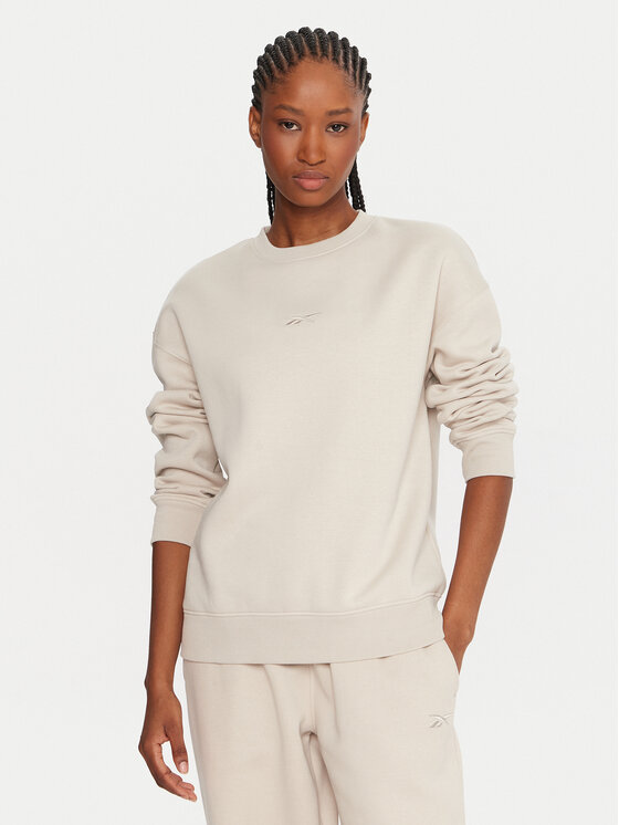 Reebok Džemperis · Smėlio · Regular Fit