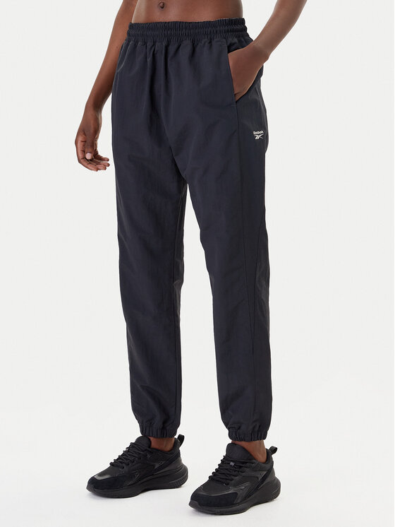Reebok Sportinės kelnės · Juoda · Relaxed Fit