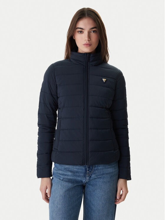 Guess Demisezoninė striukė · Tamsiai mėlyna