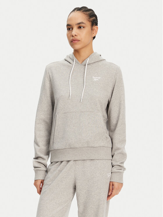 Reebok Džemperis · Pilka · Regular Fit