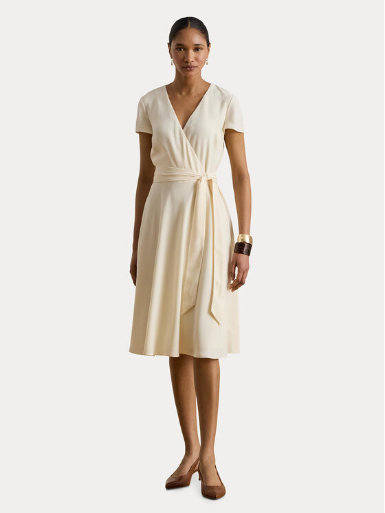 Kodas SUN15 LAUREN RALPH LAUREN Kokteilinė suknelė · Kreminė · Midi