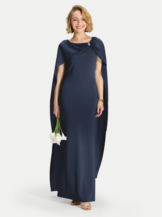 Kodas SUN15 Swing Vakarinė suknelė · Tamsiai mėlyna · Maksi