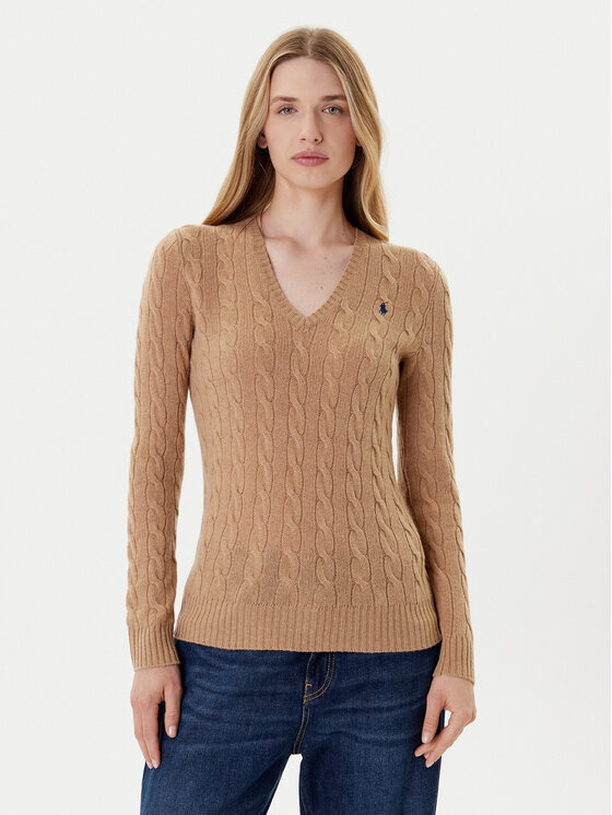 Polo Ralph Lauren Megztinis · Smėlio · Slim Fit