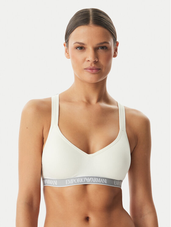 Kodas SUN15 Emporio Armani Underwear Sportinė liemenėlė · Balta